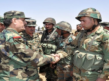 بتوجيه من الرئيس الأسد.. وزير الدفاع يتفقد وحدات الجيش في الحسكة بتوجيه من الرئيس الأسد.. وزير الدفاع يتفقد وحدات الجيش في الحسكة