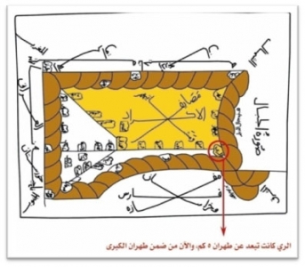 أقدم خريطة تاريخيّة حقيقيّة للأكراد (مصائف الأكراد ومشاتيهم- خريطة ابن حوقل النصيبي) المرجع: كتاب الدكتور  محمد بهجت قبيسي: 