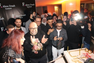 عرض أزياء خاص للمصمم السوري فريد أبو دراع بفندق الداما روز