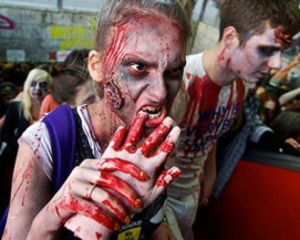 مهرجان الزومبي وطقوس التنكر للاحتفال بعيد الهالوين