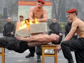 تدريبات قتالية للجيش الروسي في حضور بوتين