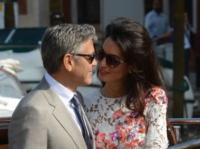 مراسم حفل زفاف جورج كلوني واللبنانية أمل علم الدين