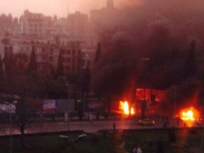 صواريخ الغدر تطال الأمنيين في مدينة اللاذقية موقعة شهداء وجرحى من المدنيين 