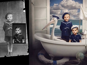 صور من زمن الحرب الداكن تتحول إلى أحلام زاهية الألوان