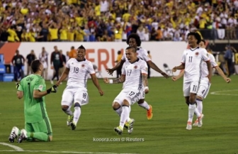  دراما ركلات الترجيح بين كولومبيا و بيرو في كوبا أمريكا      