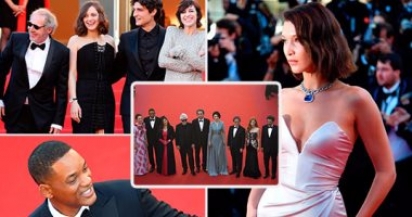 نجمات العالم على السجادة الحمراء للدورة الـ70 من مهرجان كان السينمائى  