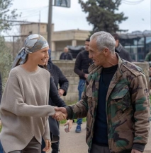 زيارة السيدة أسماء الأسد إلى قريتي الشرقلية ومرج قطا في ريف حمص