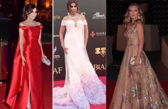 نجوم الفن في حفل افتتاح مهرجان 