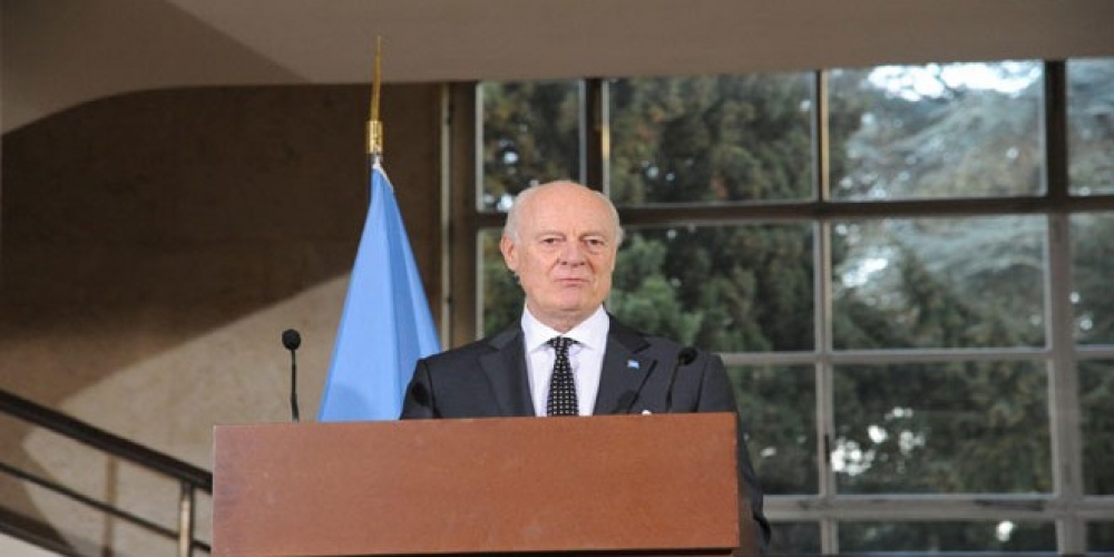  دي ميستورا: الوثيقة الختامية لمحادثات جنيف لم تتطرق إلى مصير الرئيس الأسد