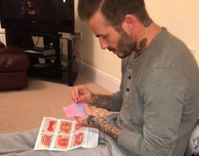 ديفيد بيكهام .. الاب المثالي 