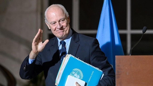  دي مستورا يلتقي مع ممثلي روسي وأمريكا في جنيف غدا  