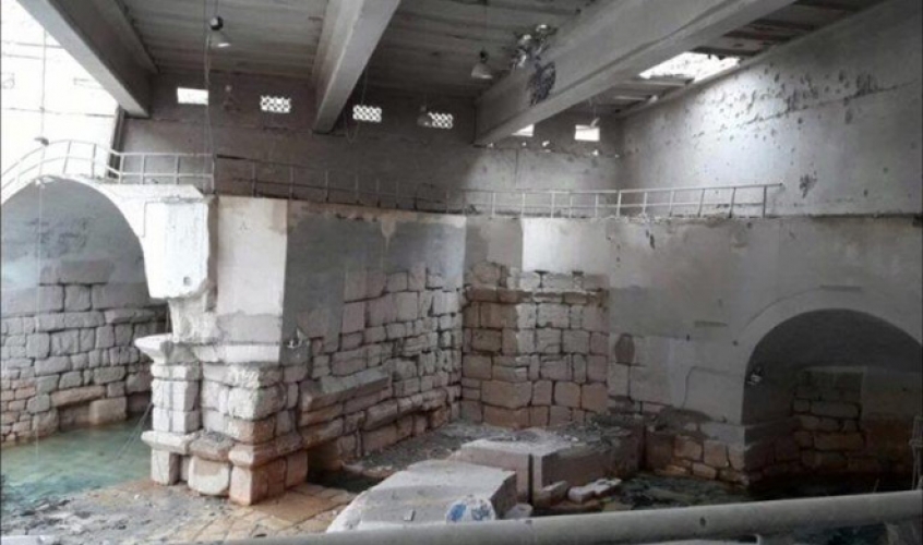 ورشات الصيانة تدخل الى منشأة عين الفيجة  بوادي بردى