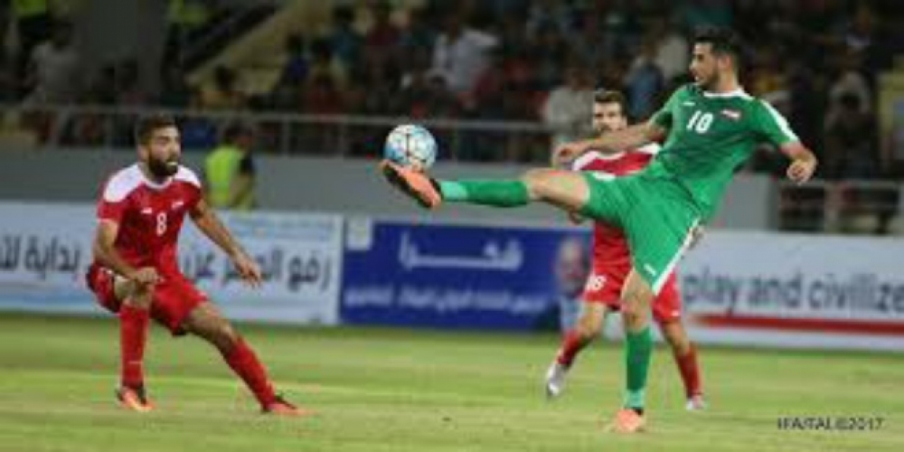 تعادل الأولمبي السوري مع نظيره العراقي وديا