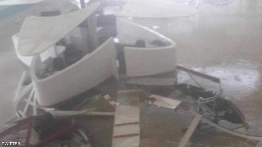 تدمير مطار الاميرة جوليانا