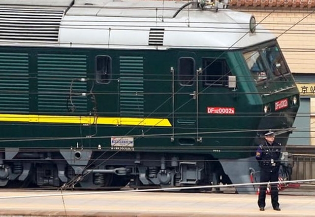  قطار الرئيس الكوري يثير الاعلام الغربي