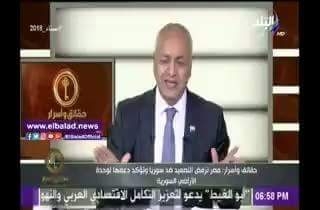 شاهد.. مذيع مصري على الهواء إثر العدوان الثلاثي.. سورية لن تسقط