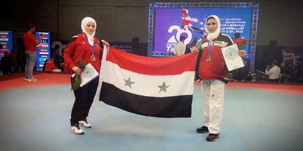 برونزيتان لمنتخب سورية للتايكواندو في بطولة الفجر الدولية 