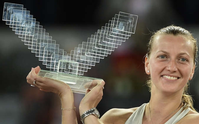 كفيتوفا تتوج بلقب دورة مدريد للمرة الثالثة