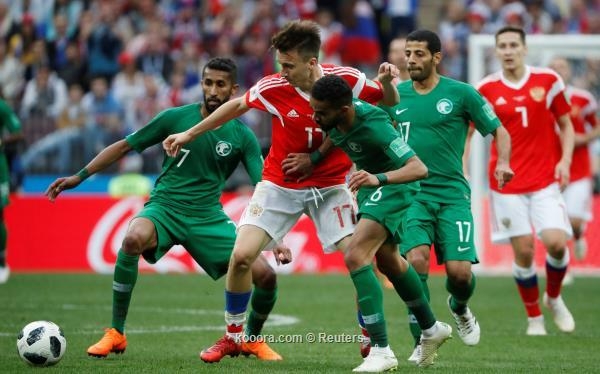 بالفيديو .. الجماهير السعودية لفريق بلادها 