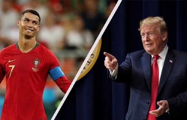 ترامب يرشح رونالدو لرئاسة البرتغال