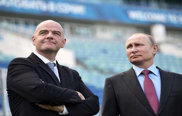 إنفانتينو: وقعنا جميعا في حب روسيا