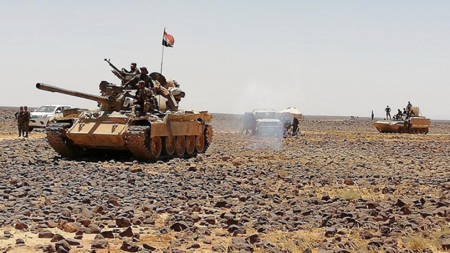 الجيش يعزز انتشاره على جميع محاور تلول الصفا بريف السويداء الشرقي 