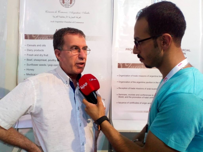 مشاركون عرب وأجانب يوضحون أهمية المشاركة في معرض دمشق الدولي