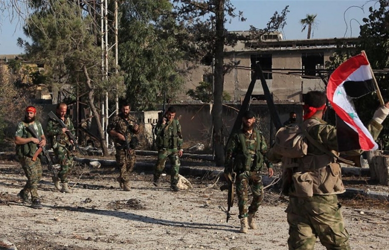  الجيش يحقق تقدماً كبيراً في عملياته ضد إرهابيي “داعش” في عمق الجروف الصخرية باتجاه تلول الصفا