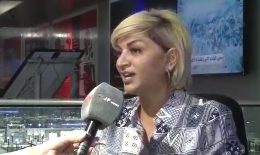 ماذا قالت مصممة الأزياء السورية هويدا البريدي بعد زيارة جناح أساس للمقاولات في معرض دمشق الدولي