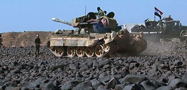 الجيش يحرر كامل أرض قاع البنات في محيط تلول الصفا بعمق بادية السويداء الشرقية