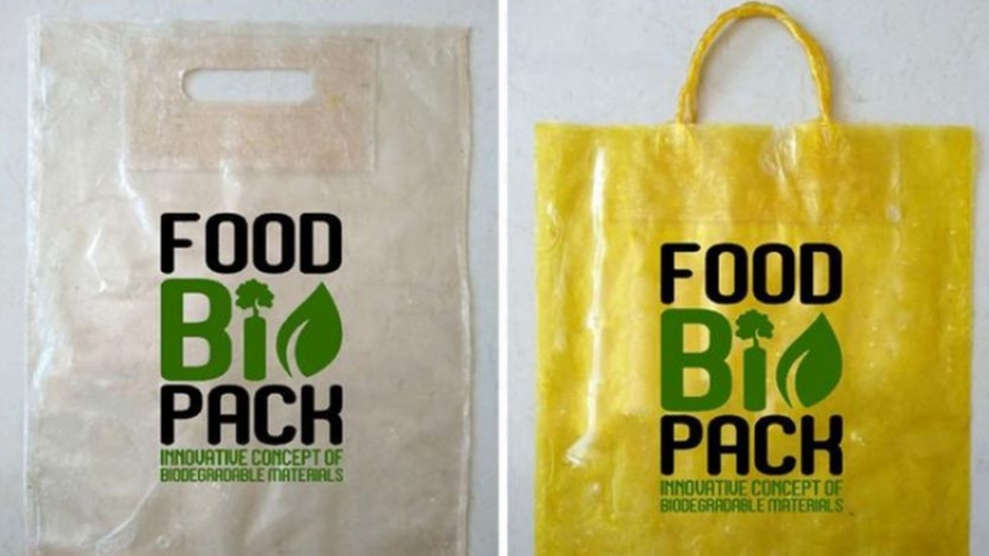 أكياس بلاستيكية قابلة للأكل