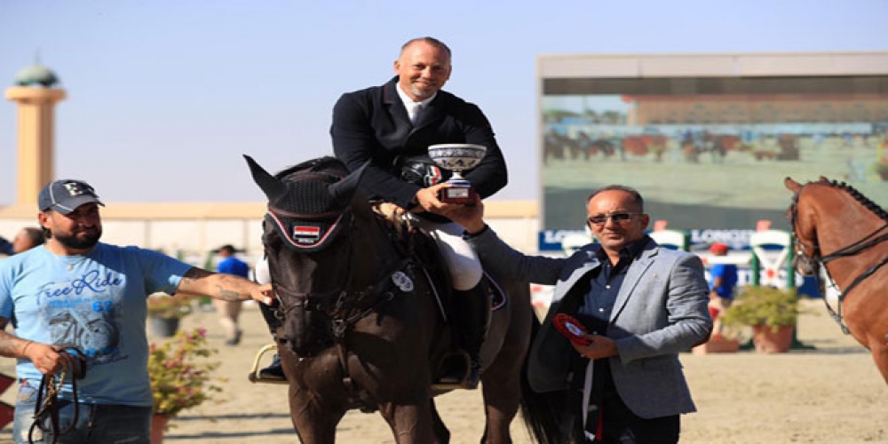 فرسان سورية يعتلون منصات التتويج ببطولة العين الدولية لقفز الحواجز