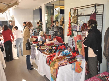 ملتقى الشام الأول لأعمال اليدوية يلقى إقبالاً ملحوظاً