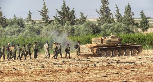  ضربات واسعه و مركزة  على عشرات المواقع الارهابية في إدلب و ريف حماه