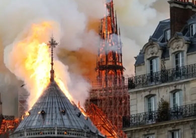 حريق في سوق تاريخية في إيران