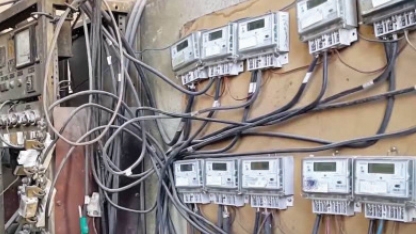 فواتير كهرباء تقديرية للعدادات المحروقة والمعطلة التي لم يتم استبدالها في الغوطة