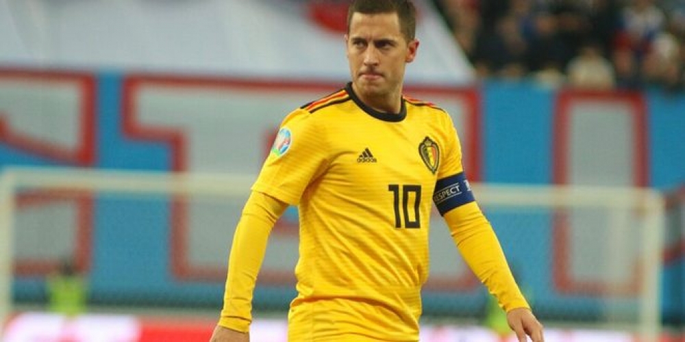 تتويج هازارد بجائزة أفضل لاعب بلجيكي للمرة الثالثة