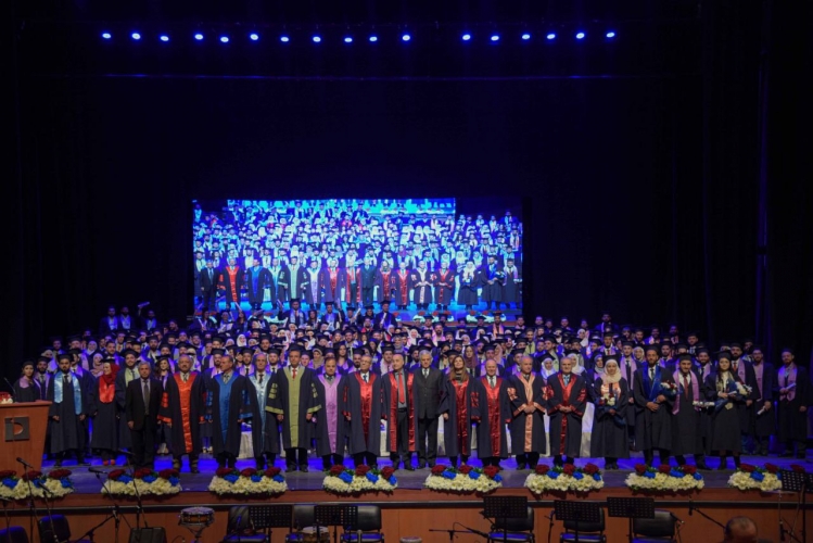 حفل تكريم الباقة الحادية عشرة من خريجي الجامعة السورية الخاصة