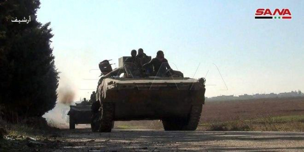 وحدات الجيش تمتص هجوم الارهابيين و تبدأ التقدم و تعلن عن تحرير  قرية السمكة   