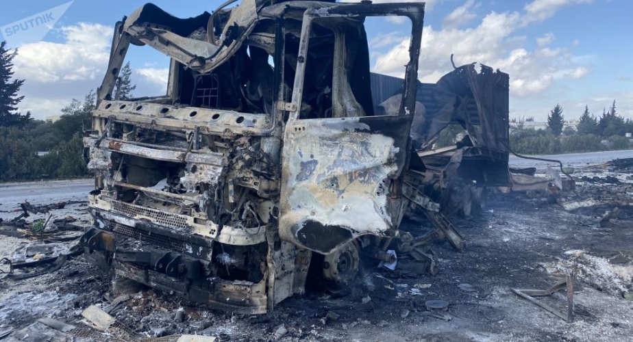 شاهد .. تدمير مئات المدرعات والآليات للنظام التركي في ريفي حلب وإدلب