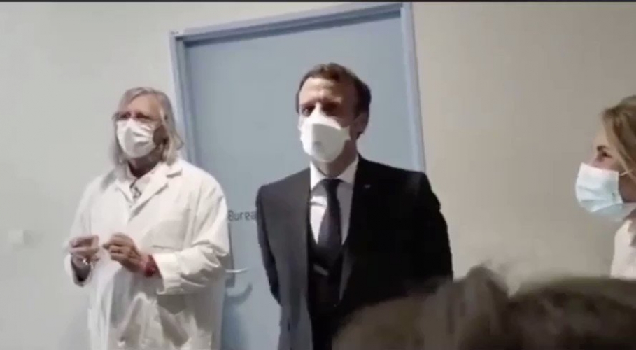  شاهد ..بالرغم من العنصرية الفرنسية تجاه المهاجرين شاهد من يصنع لفرنسا شأناً في زمن الكورونا ؟!!! 