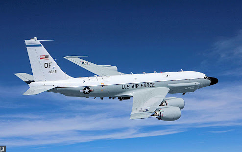 طائرة استطلاع أمريكية تقترب من مواقع روسية في سورية