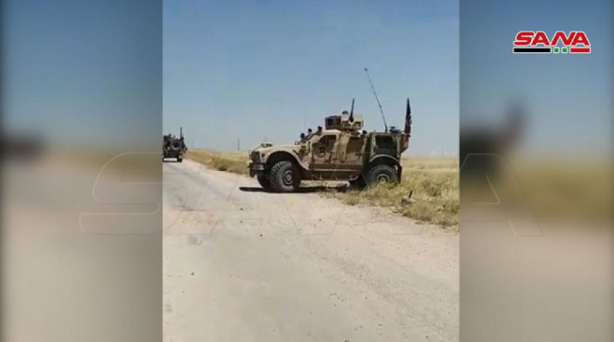 الجيش يمنع رتلا أمريكيا من المرور نحو تل تمر بريف الحسكة ويجبره على العودة