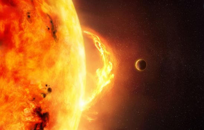 عاصفة شمسية تقصف الأرض بسرعة 425كم/ ثا