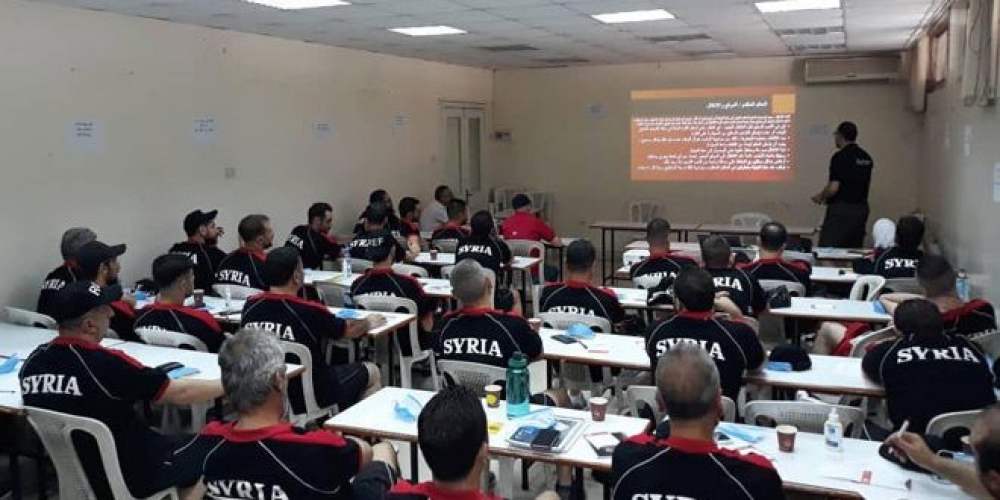 أول مرة في سورية.. معسكر نموذجي لحكام كرة السلة   