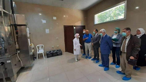 قسم جديد لتصنيع المضغوطات والكبسولات في معمل دواء الديماس