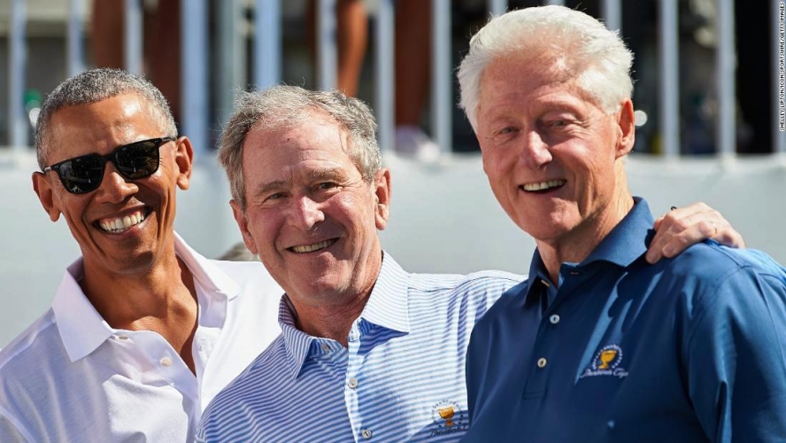  أصغرهم رتبةً رئيس أميركي سابق!   المسوّقون للقاح كورونا يستنفرون... 