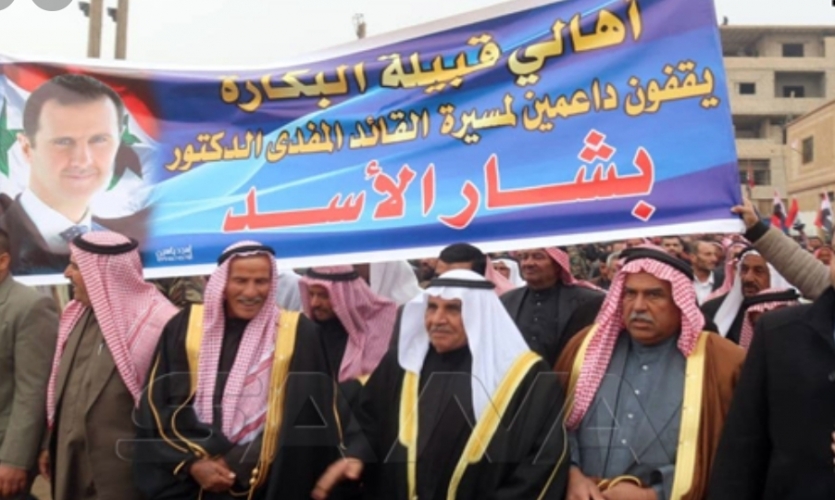 شيوخ القبائل والعشائر السورية يؤكدون على سيادة سورية ووحدتها ورفضهم الاحتلالين الأمريكي والتركي