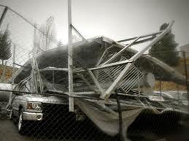 عاصفة مترافقة برياح سريعة تضرب لبنان وتخلف أضرار