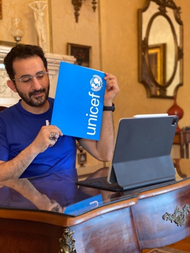 أول تعليق من أحمد حلمى بعد اختياره سفيرا ليونسيف الشرق الأوسط وشمال إفريقيا